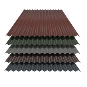 Wellblech 76/18 | Dach | 0,63 mm | Stahl | 25 µm Polyester