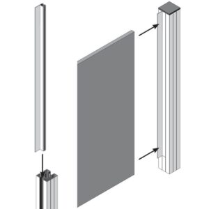 Winkelschiene Aluminium | VETRO