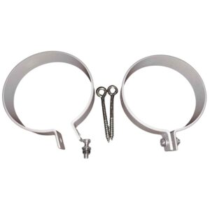 PVC Rohrschellen | Ø 105 mm | 2 Stk | grau