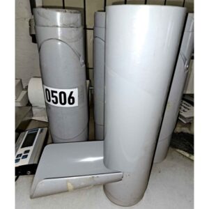 PVC Regenwasserfänger | Ø 105 mm | Länge 375 mm | grau