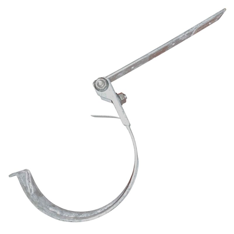 STAHL Rinnenhalter | Ø 125 mm | blank verzinkt 1 STAHL Rinnenhalter | Ø 125 mm | blank verzinkt