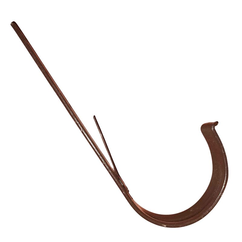 STAHL Rinnenhalter | Ø 100 mm | braun 1 STAHL Rinnenhalter | Ø 100 mm | braun