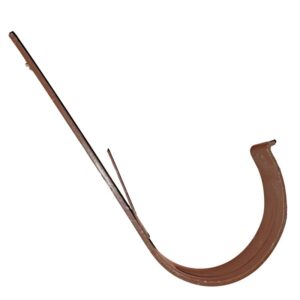 STAHL Rinnenhalter | Ø 125 mm | braun