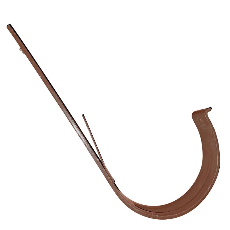 STAHL Rinnenhalter | Ø 125 mm | braun 1 STAHL Rinnenhalter | Ø 125 mm | braun
