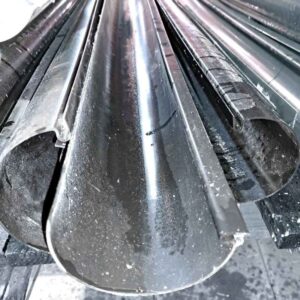 PVC Dachrinne | Ø 100 mm | Länge 4 m | schwarz