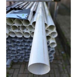 PVC Regenfallrohr | Ø 110 mm | Länge 2,5 m | weiß