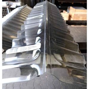 Firsthaube Acryl | Sinus 76/18 | 150 x 150 mm | Länge 990 mm