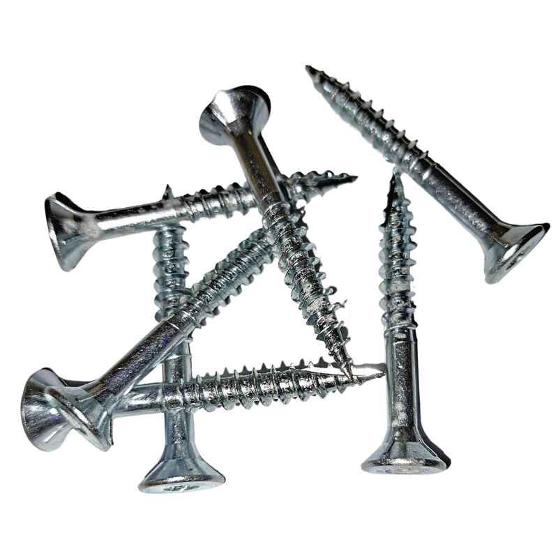 Spanplattenschrauben | 200 Stk./ Pak. | 6,0 x 50 mm | Stahl verzinkt 1 Spanplattenschrauben | 200 Stk./ Pak. | 6,0 x 50 mm | Stahl verzinkt