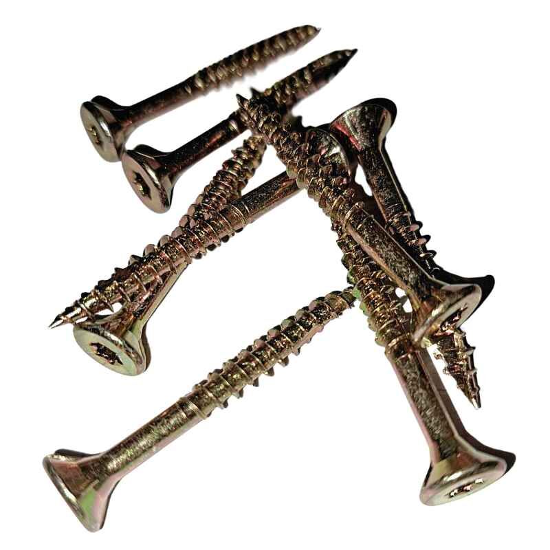 Spanplattenschrauben | 200 Stk./ Pak. | 4,5 x 40 mm | Stahl verzinkt 1 Spanplattenschrauben | 200 Stk./ Pak. | 4,5 x 40 mm | Stahl verzinkt