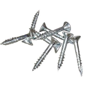 Spanplattenschrauben | 200 Stk./ Pak. | 6,0 x 40 mm | Stahl blank verzinkt