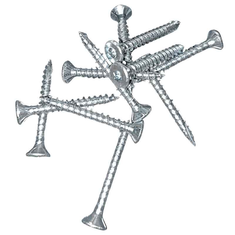 Spanplattenschrauben | 200 Stk./ Pak. | 3,5 x 30 mm | Stahl verzinkt 1 Spanplattenschrauben | 200 Stk./ Pak. | 3,5 x 30 mm | Stahl verzinkt