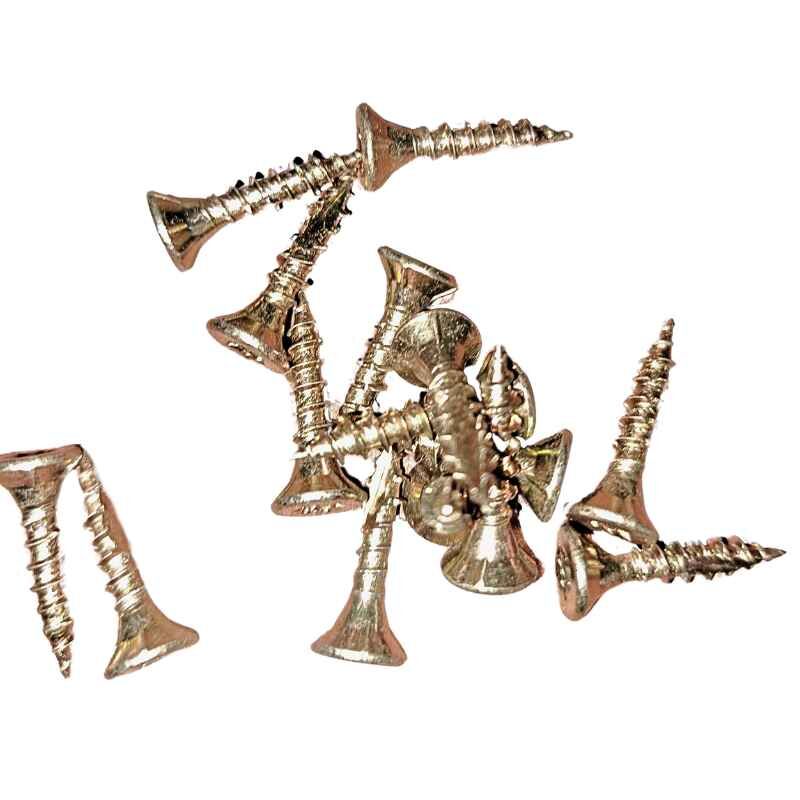 Spanplattenschrauben | 200 Stk./ Pak. | 4,5 x 20 mm | Stahl verzinkt 1 Spanplattenschrauben | 200 Stk./ Pak. | 4,5 x 20 mm | Stahl verzinkt