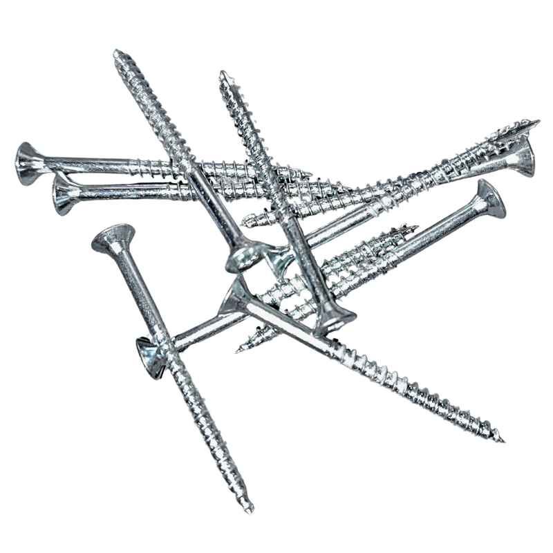 Spanplattenschrauben | 200 Stk./ Pak. | 4,5 x 35 mm | Stahl blank verzinkt 1 Spanplattenschrauben | 200 Stk./ Pak. | 4,5 x 35 mm | Stahl blank verzinkt
