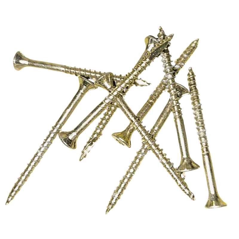 Spanplattenschrauben | 200 Stk./ Pak. | 4,5 x 35 mm | Stahl gelb verzinkt 1 Spanplattenschrauben | 200 Stk./ Pak. | 4,5 x 35 mm | Stahl gelb verzinkt