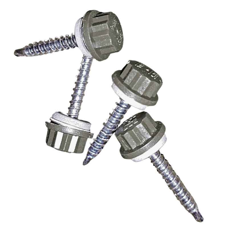 Nylon Head Schrauben | selbstbohrend | 100 Stk./ Pak. | 4,8 x 35 mm | E14 EPDM-Dichtung | Dunkelgrün ( RR38 ) 1 Nylon Head Schrauben | selbstbohrend | 100 Stk./ Pak. | 4,8 x 35 mm | E14 EPDM-Dichtung | Dunkelgrün ( RR38 )
